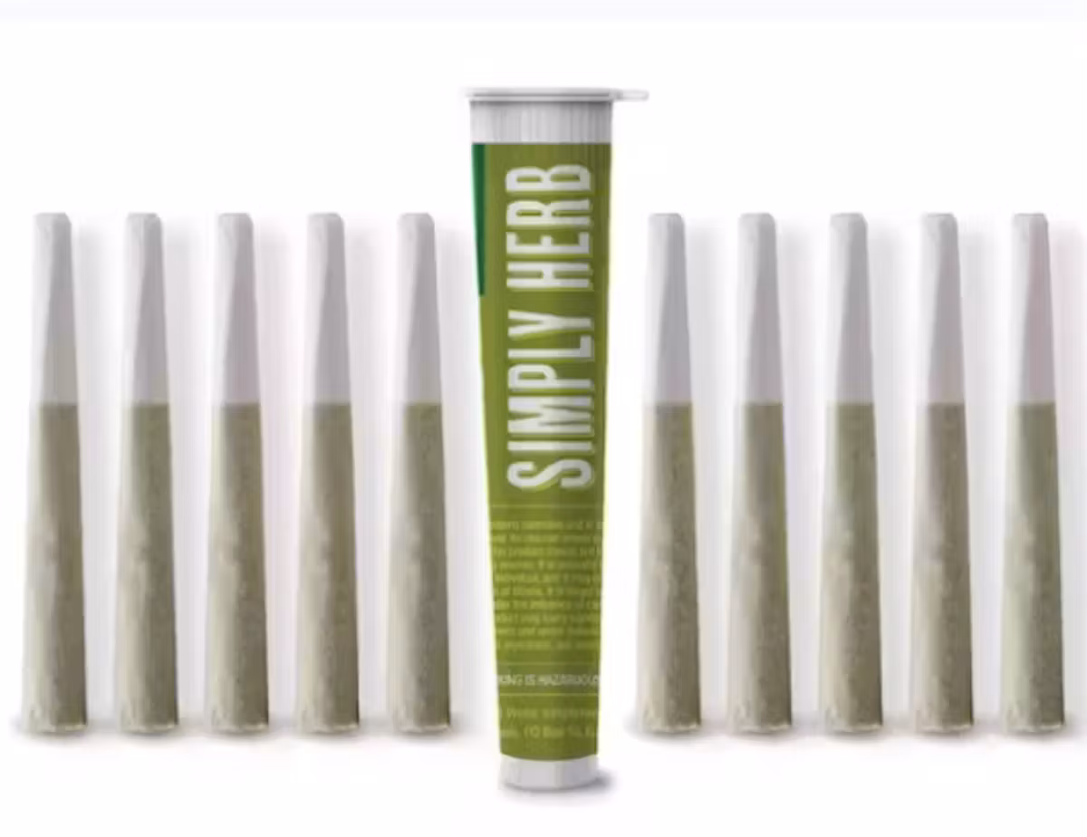 Photograph of product: Simply Herb | 10pk .35g Prerolls (3.5g Total) | Butterstuff