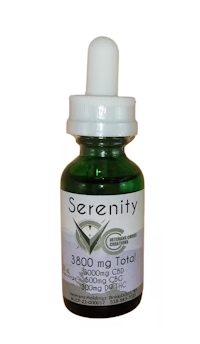 Photograph of product: Serenity Tincture 3000:500:300 CBD:CBG:TH-oui