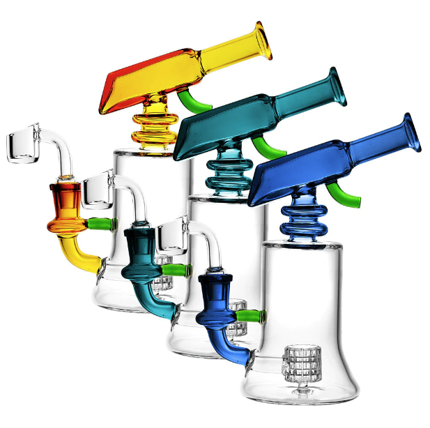 Photograph of product: SQUIRT GUN OIL RIG | 7.5 GLASS