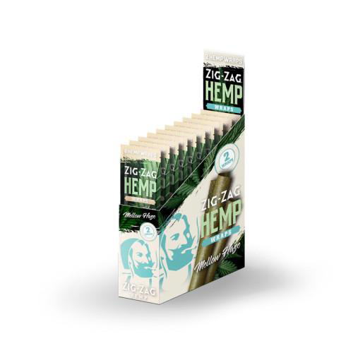 Photograph of product: Zig Zag Hemp Wraps Mellow Haze 2pk
