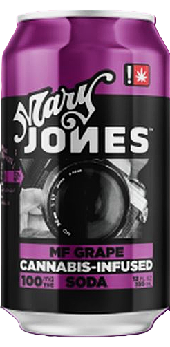 Photograph of product: Mary Jones Soda | MF Grape