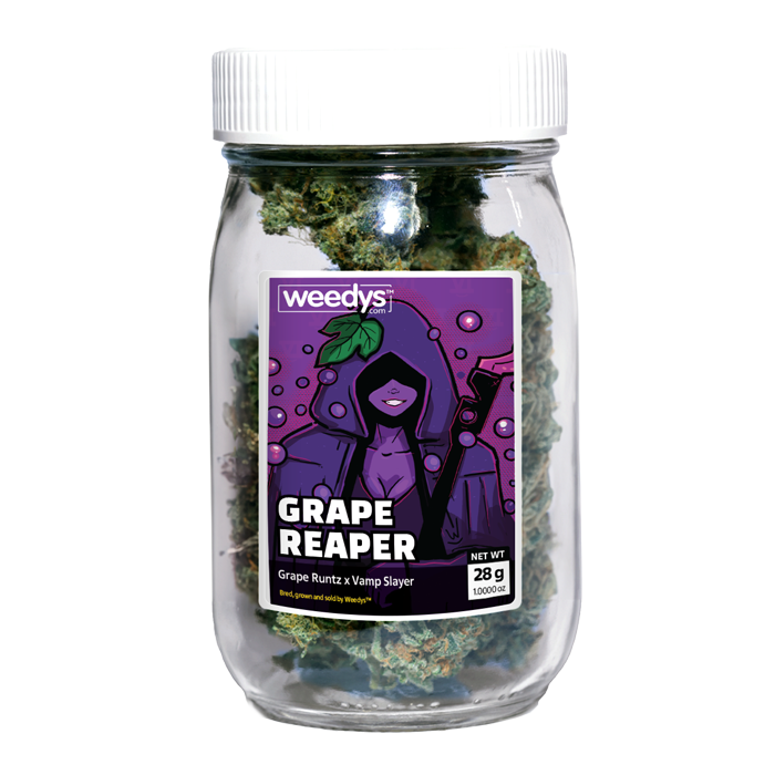 Photograph of product: Grape Reaper | 1oz | Stash Jar - 28g