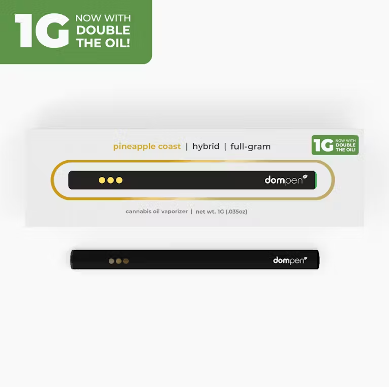 Photograph of product: DomPen - Pineapple Coast - 1g AIO