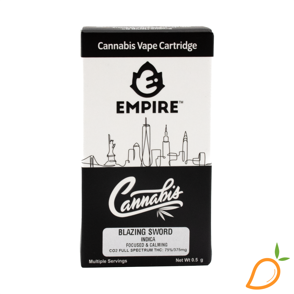 Photograph of product: 0.5g Blazing Sword Vape Empire