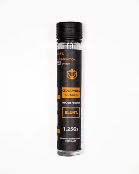 Photograph of product: Dank | Blunt | Clockwork Orange | 1.25g