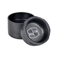 Photograph of product: Stache | Hemp Grinder | 3pc | 2.2" | Black