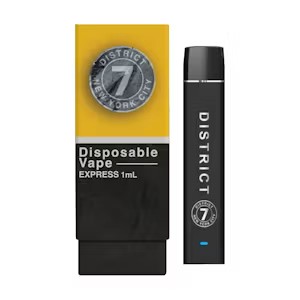 Photograph of product: District 7 | Sour Diesel | Vape