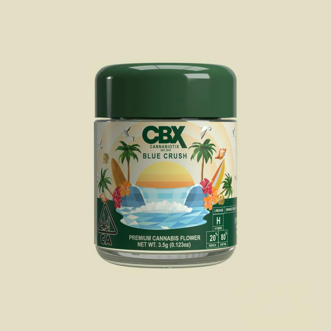 Photograph of product: CBX - Blue Crush H - Flower - 3.5g