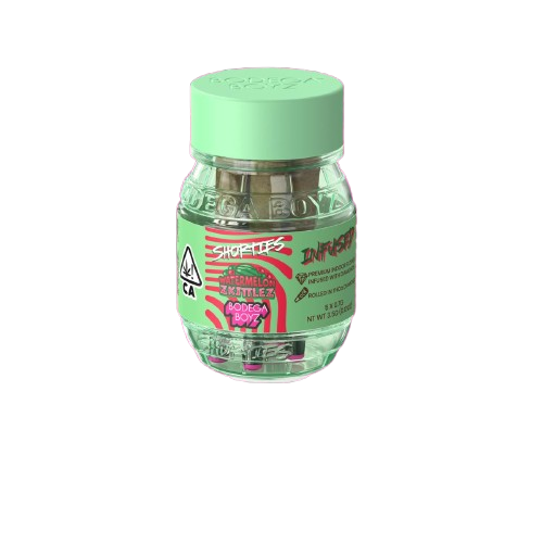 Photograph of product: Bodega Boyz | Shorties Watermelon Z Diamond Infused Pre-Rolls (5 Pack) | 3.5g