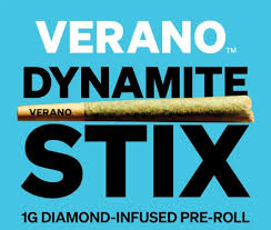 Photograph of product: Verano Reserve Pre-Roll Dynamite Stix 1g- Philly Special