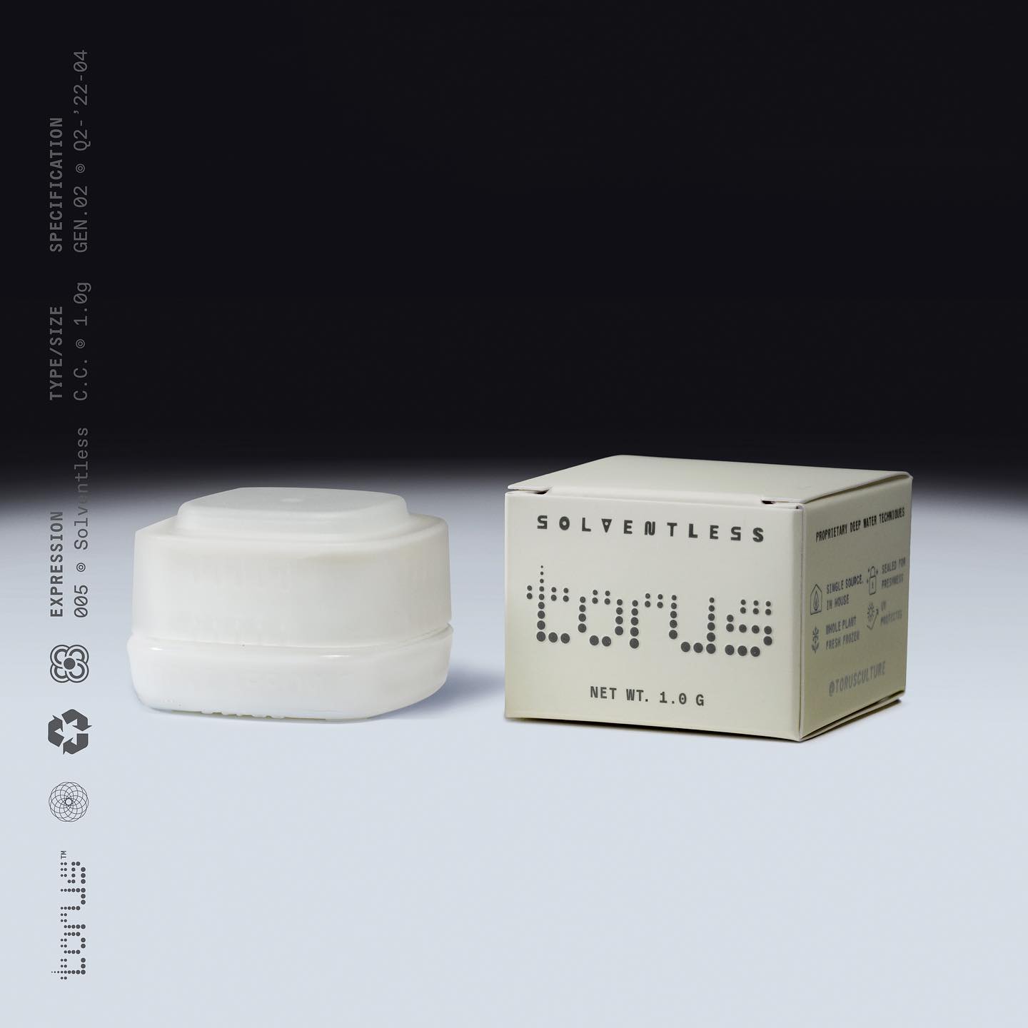 Photograph of product: Zour Beltz - Solventless Rosin Cold Cure - 1g