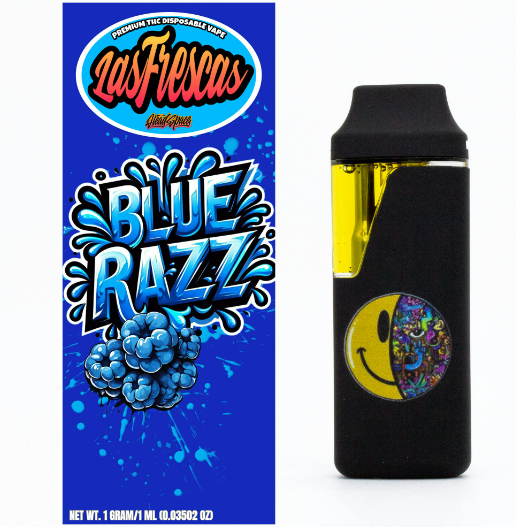 Photograph of product: Las Frescas - Disposable - (H) - Blue Razz - 1g