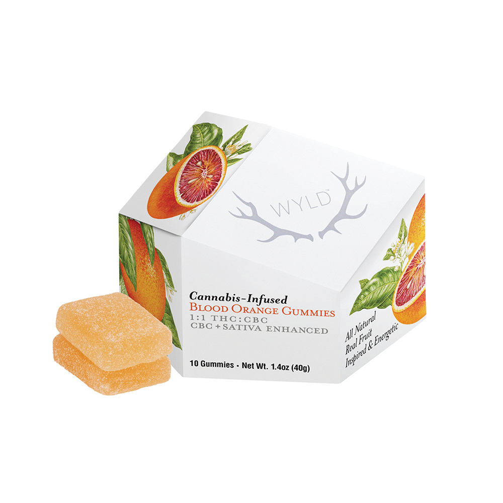 Photograph of product: Wyld: Blood Orange 100mg TH-oui | 100mg CBC