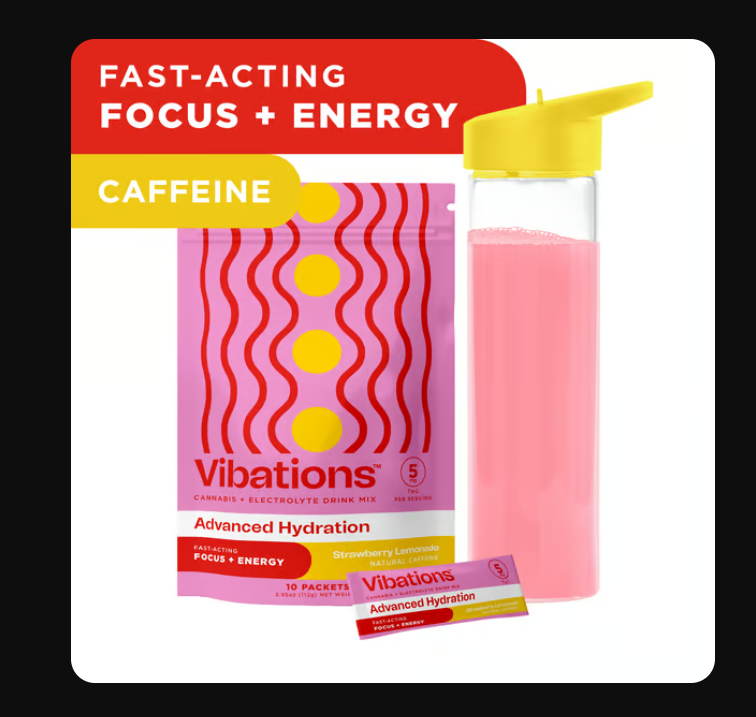 Photograph of product: Strawberry Lemonade (S) 10pk Drink Mix (50mg)