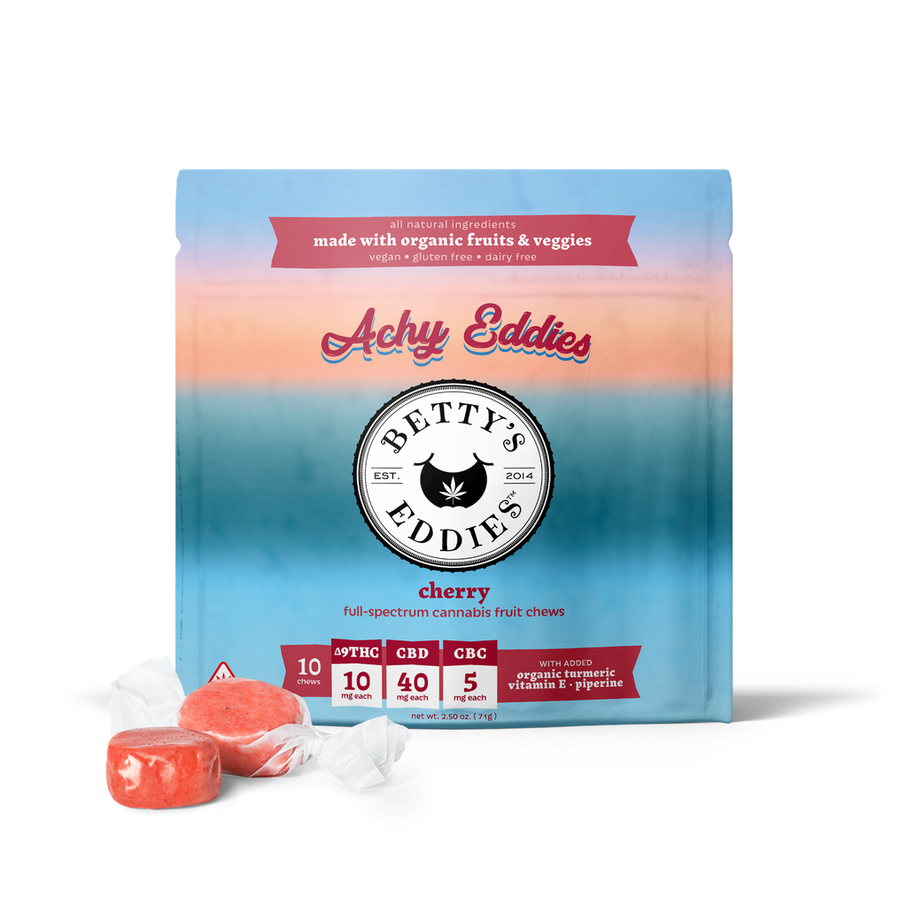 Photograph of Product: Achy Eddies Cherry - ["10mg"]