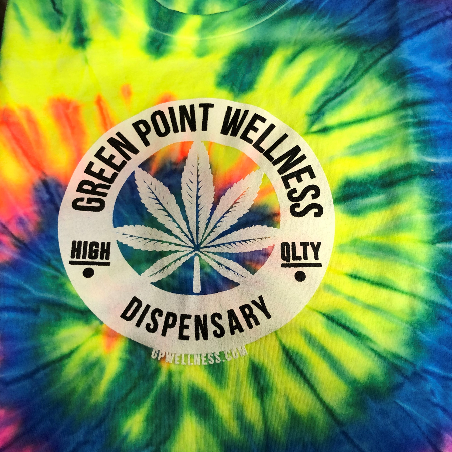 Photograph of product: GPW Crop Neon Rainbow T-Shirt - Small - Regular