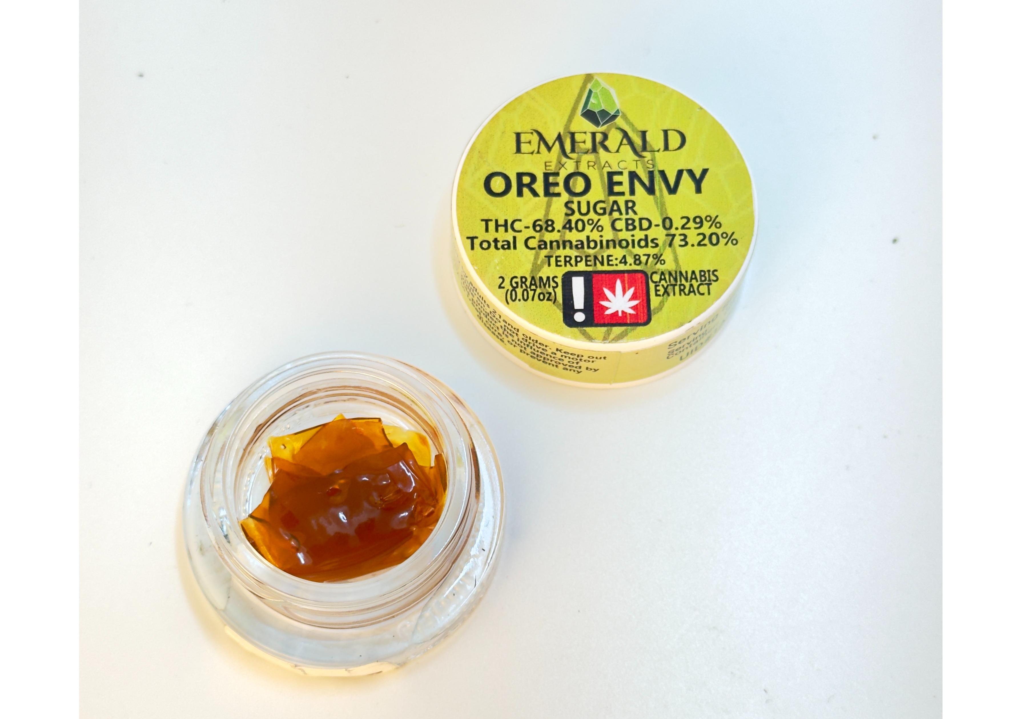 Photograph of product: Emerald Extracts - Oreo Envy Sugar