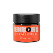 Photograph of product: ENCORE Strawberry Peach | CBD 200mg TH-oui 100mg