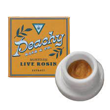Photograph of product: Peachy au chocolat & Co Concentrate - Gary Payton Live Rosin