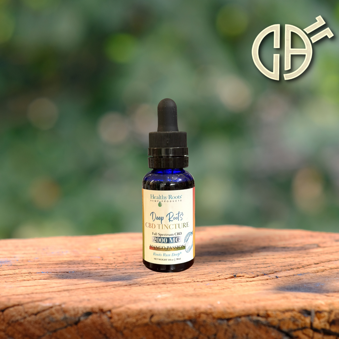 Photograph of product: Healthy Roots | Mango Passion Tincture | 2000mg