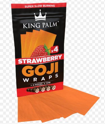 Photograph of product: King Palm - Goji Wraps - Strawberry