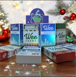 Photograph of product: Wee Farms | PB & J 7x0.5g Pre-roll Pack