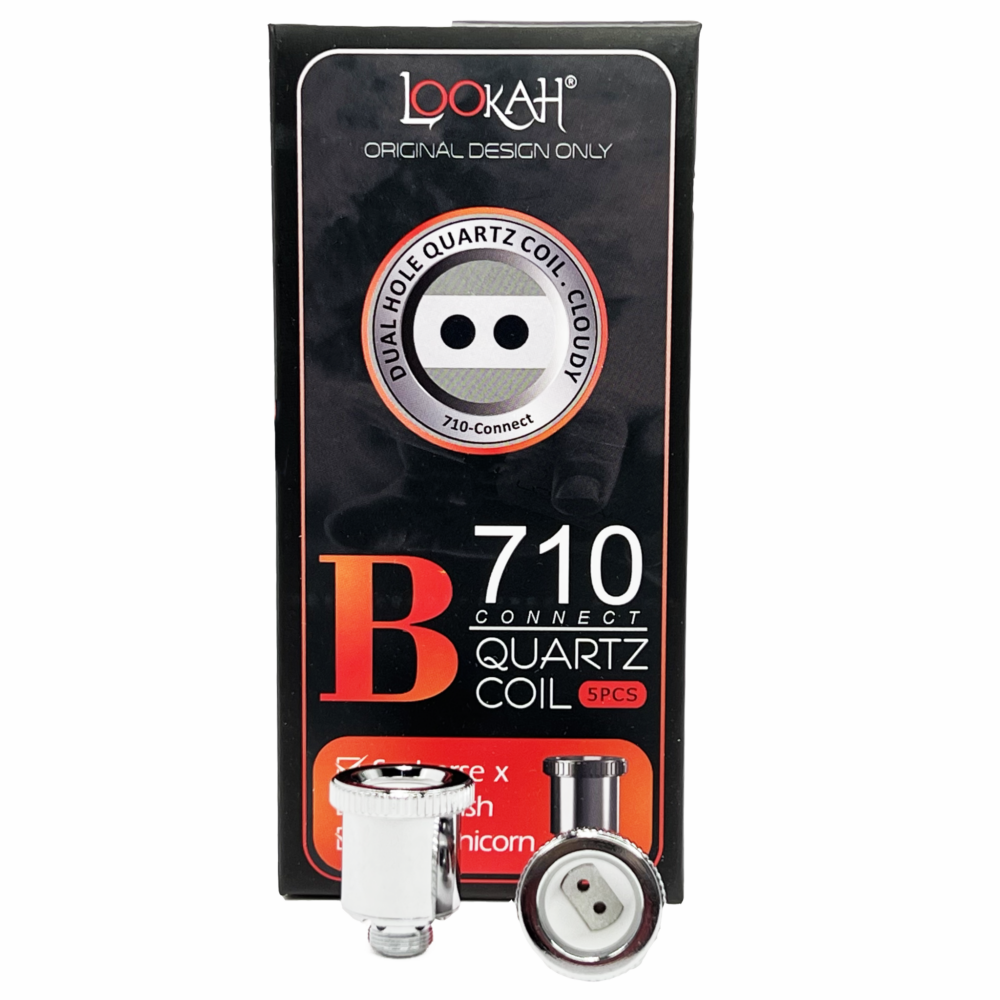 Photograph of product: LOOKAH | 710 Connect Quartz Coil (B) 5-pk