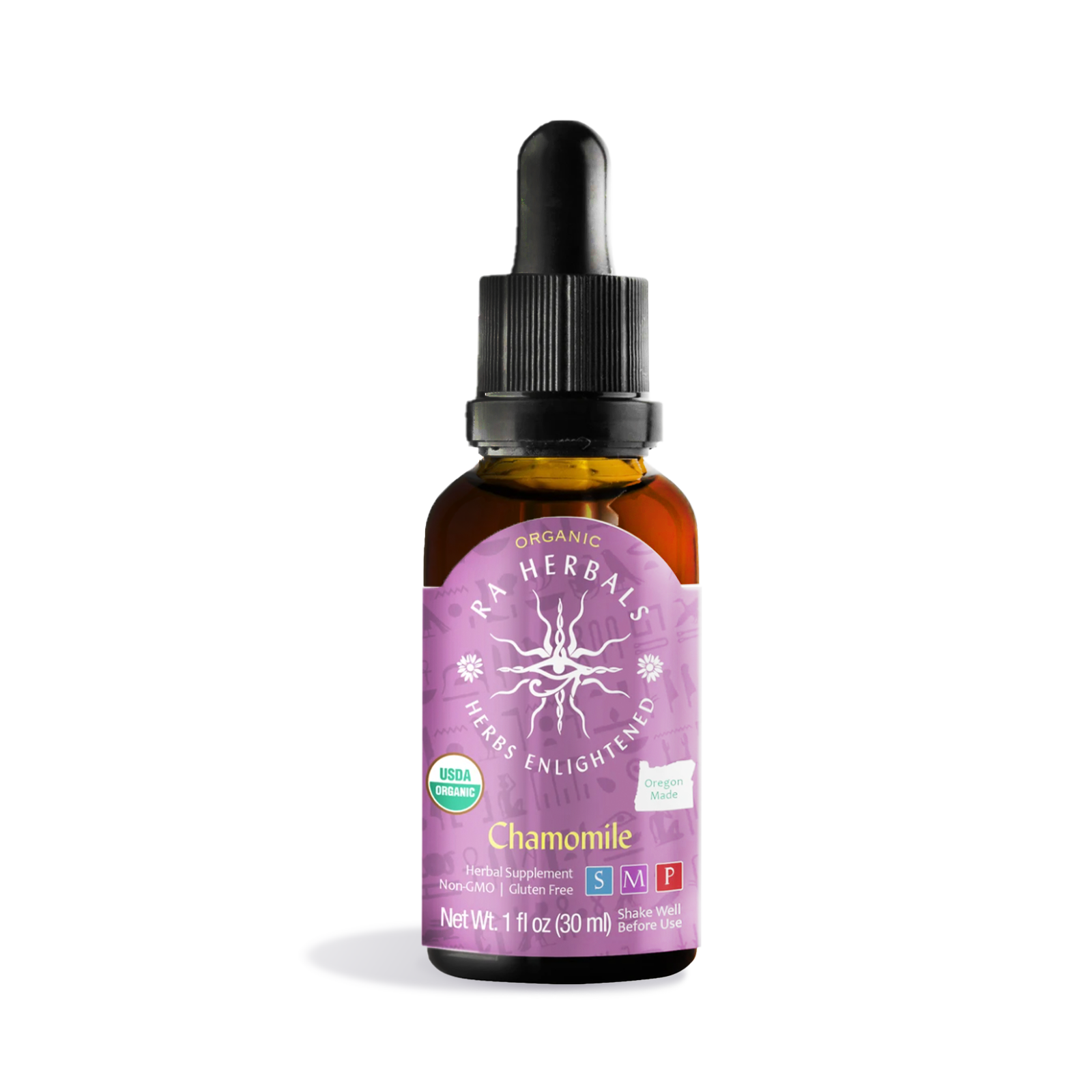 Photograph of product: Ra Herbals Certified Organic Chamomile Tincture