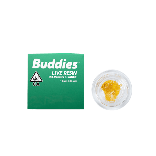 Photograph of product: Granny Treats | 1g Live Resin Diamonds and Sauce - 