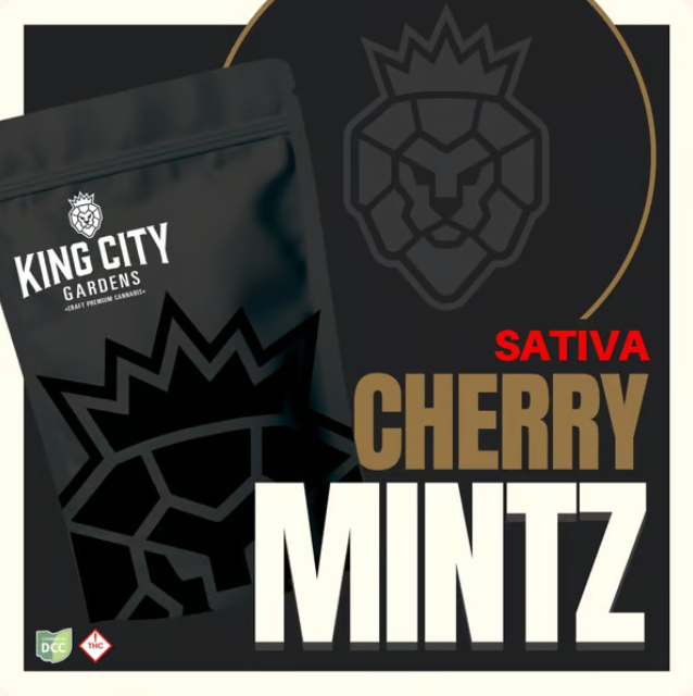 Photograph of product: King City Gardens | Cherry Mintz Bx1 | 2.83g