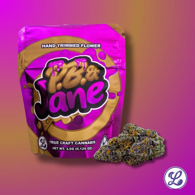 Photograph of product: 3.5G Flower PB & Jane - PB & Jane
