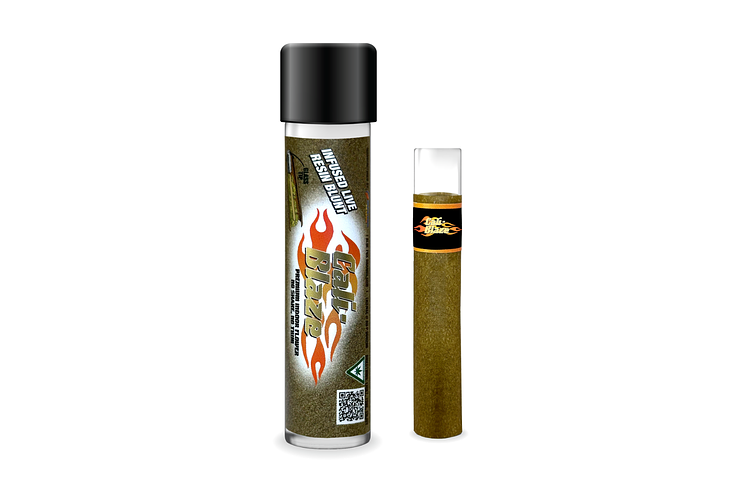 Photograph of product: Infused Pre-Roll Donut - Cherry Pie