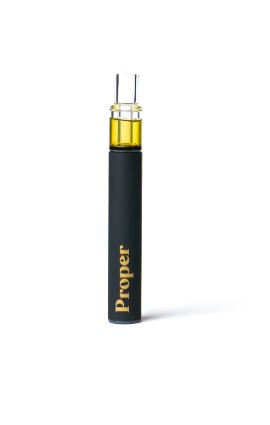 Photograph of product: PROPER 0.5G  BLACK MAPLE #22 LIVE ROSIN DISPOSABLE CARTRIDGE