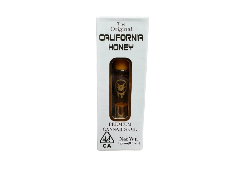 Photograph of product: California Honey - Tangie Sunrise - 1g Cart