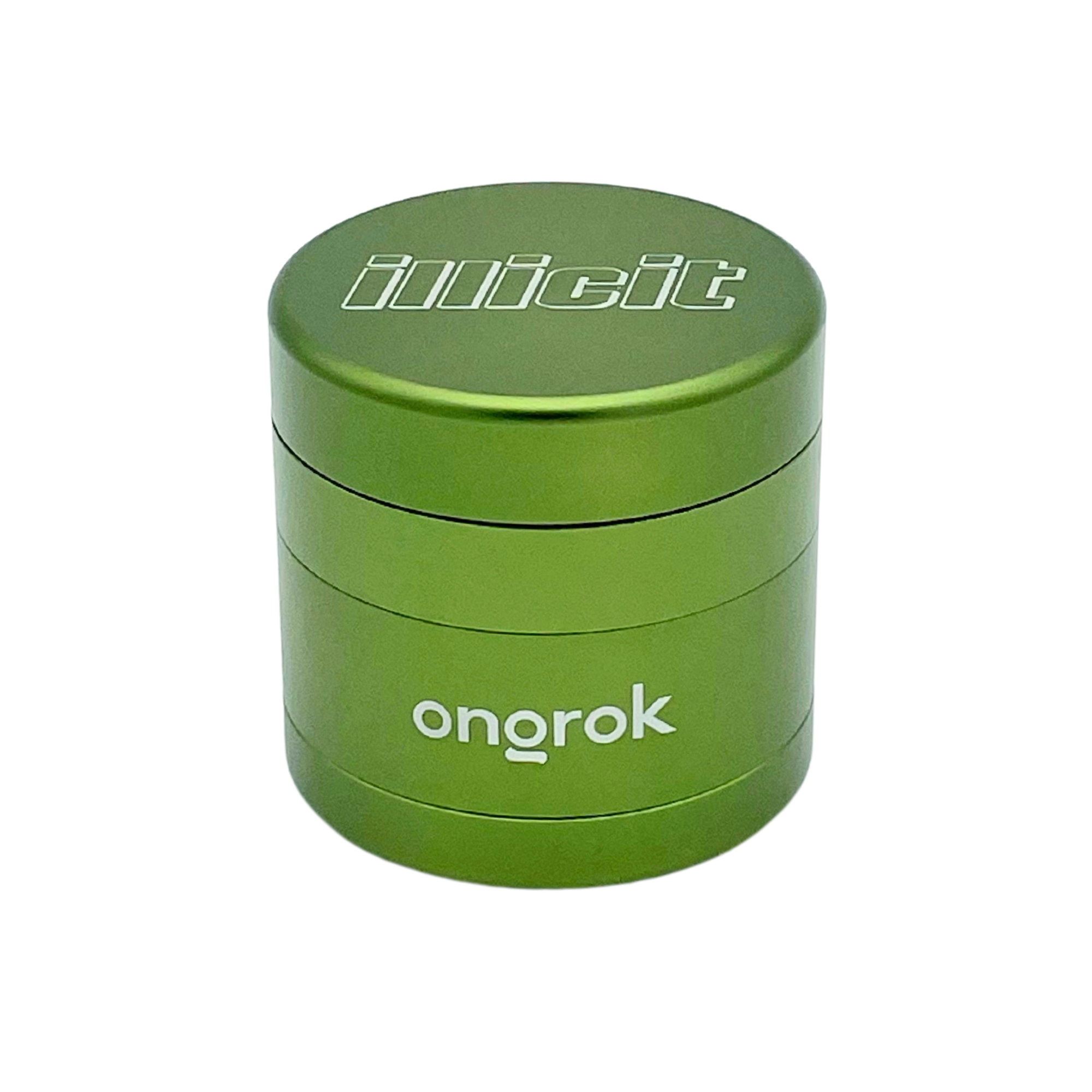 Photograph of product: Illicit 4 Piece EZ Grinder | Green