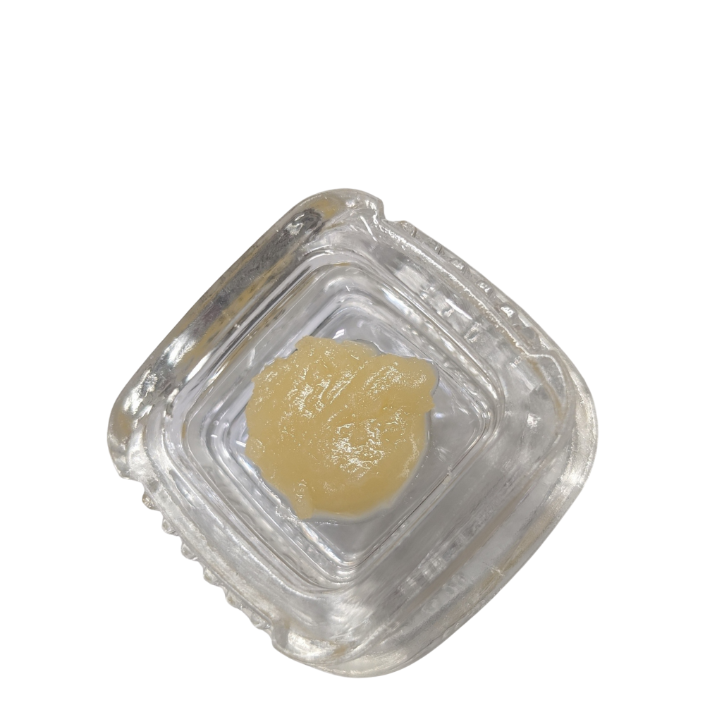 Photograph of product: Live au chocolat Rosin Cold Cure 1g - Banana Jealousy