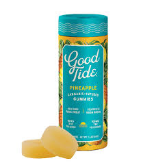 Photograph of product: (64470) Good Tide Pineapple Gummies 100mg
