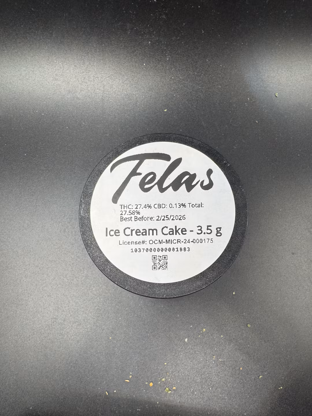 Photograph of product: Fela's - Ice Cream Cake (Indoor) - 3.5g