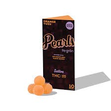 Photograph of product: ORANGE YUZU ROSIN PEARLS | 10 PK