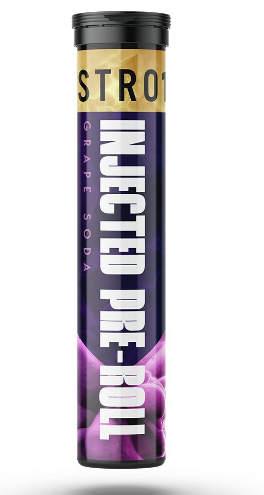 Photograph of product: Distro 10 - Grape Soda - 1.2g Infused Preroll