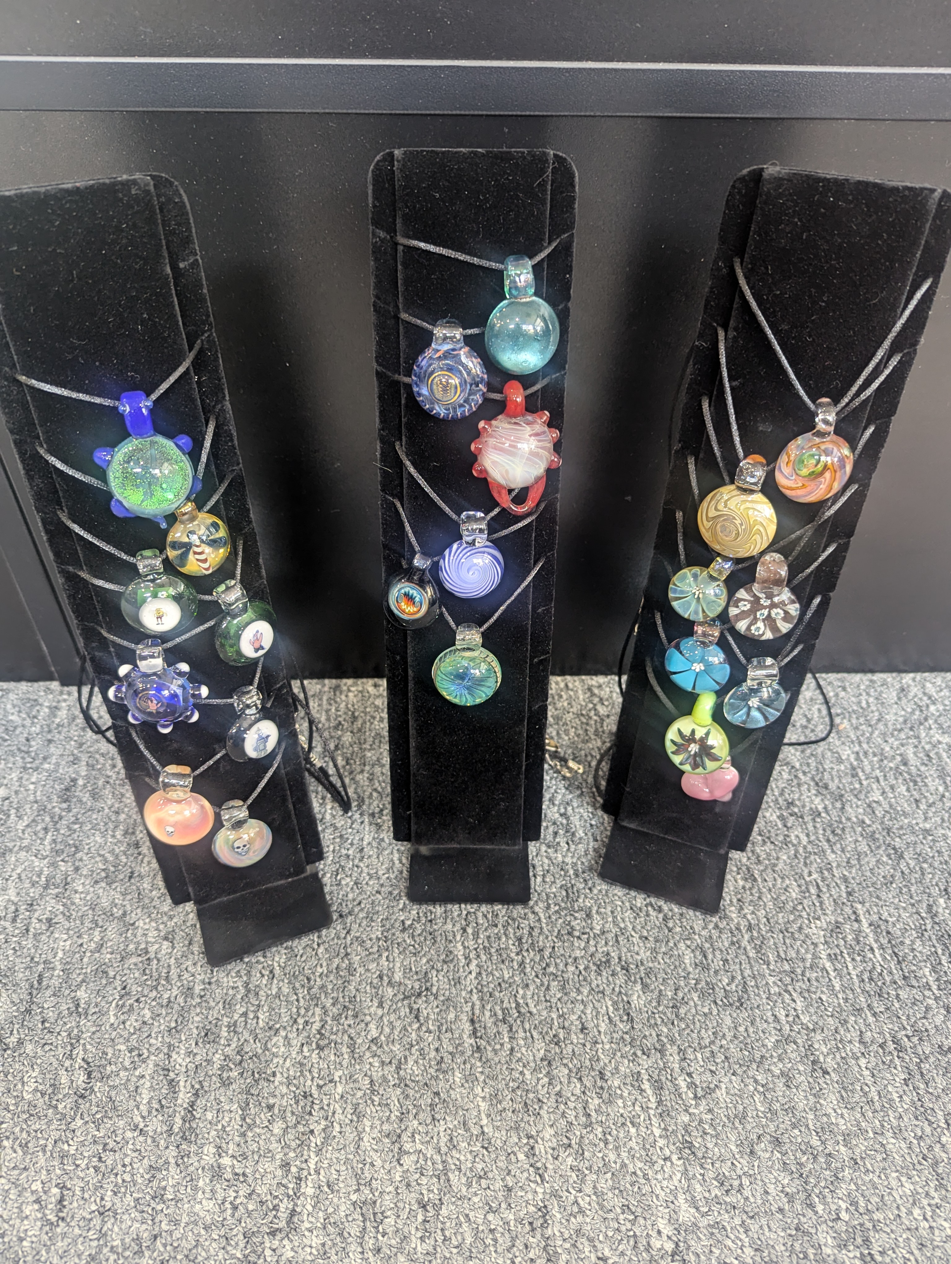 Photograph of product: Mikes Glass Art - Necklace Pendant