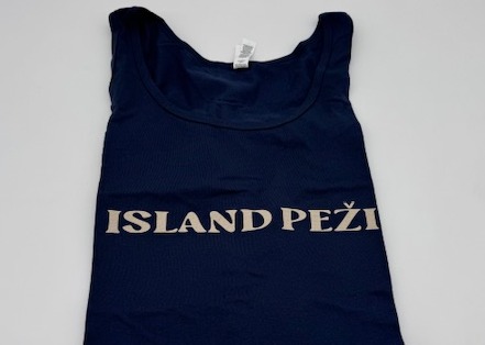Photograph of product: Island Pezi Tank - Midnight Navy - Mens Large