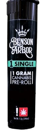 Photograph of product: Metal Mouth #1 - Preroll - Benson Arbor