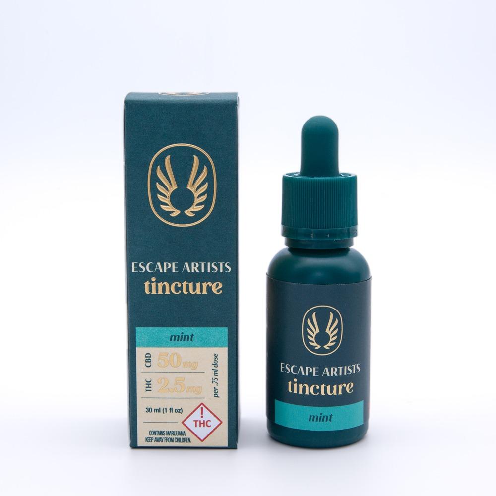 Photograph of product: Tincture | Mint | 20:1 CBD:TH-oui