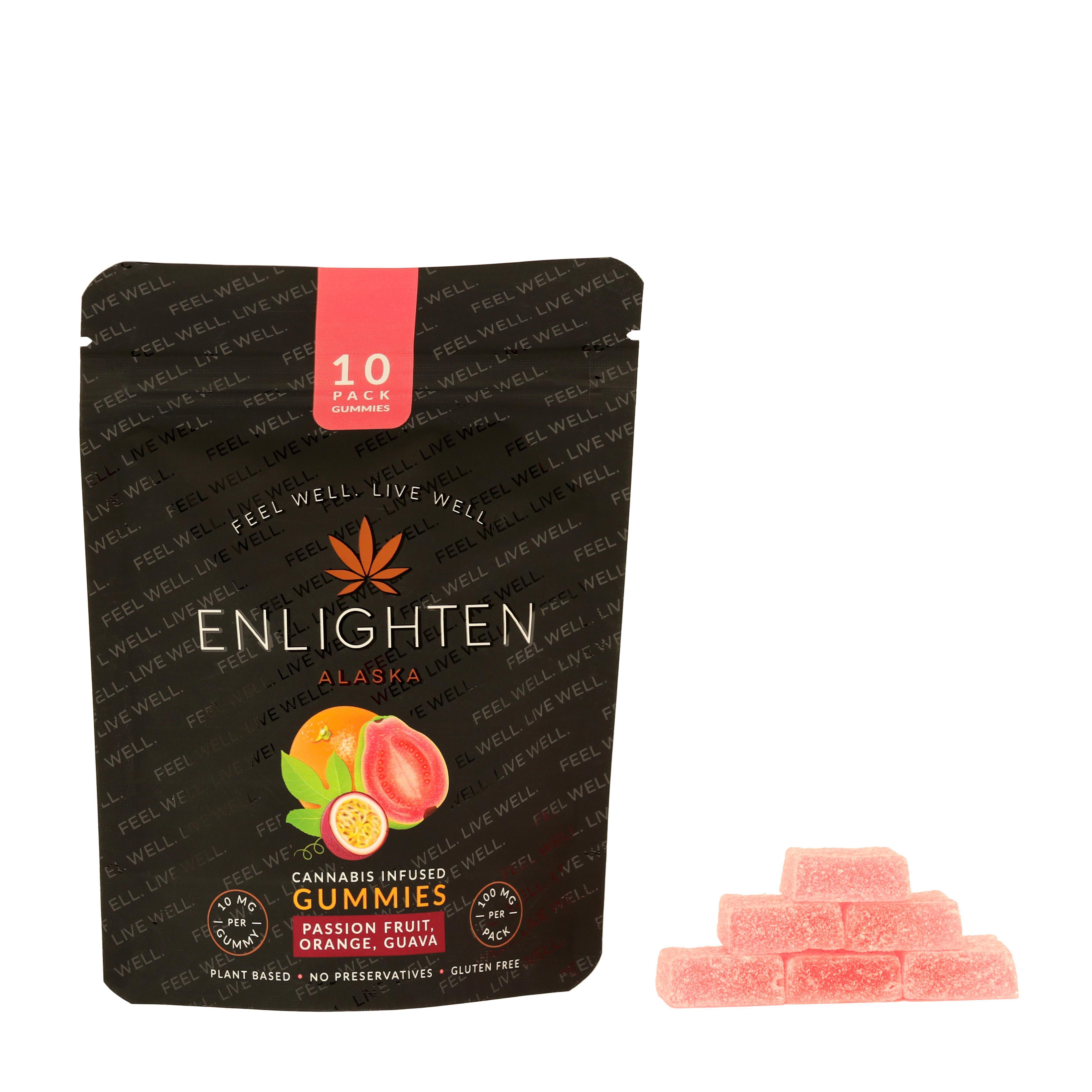 Photograph of product: P.O.G. Gummies | 100mg   10pk