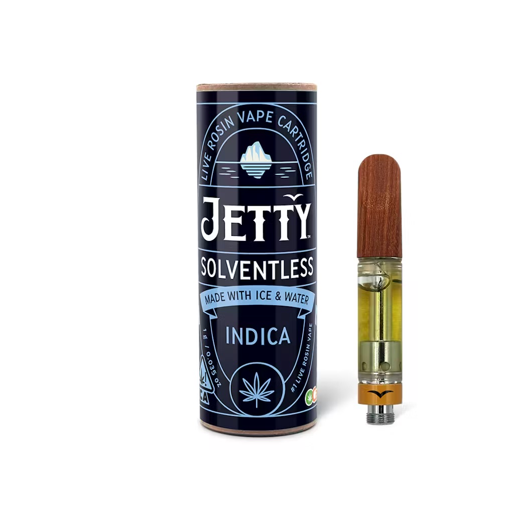 Photograph of product: JETTY - VAPE - OCAL (SOLVENTLESS) - - INDICA - OPAL MINTZ