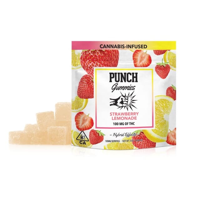 Photograph of product: Strawberry lemonade| 100mg Gummies - 
