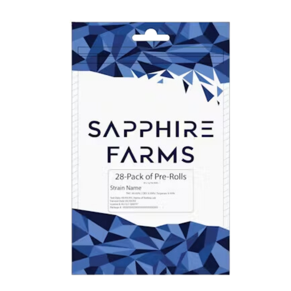 Photograph of product: Sapphire - 28PK Prerolls - Afghanimal