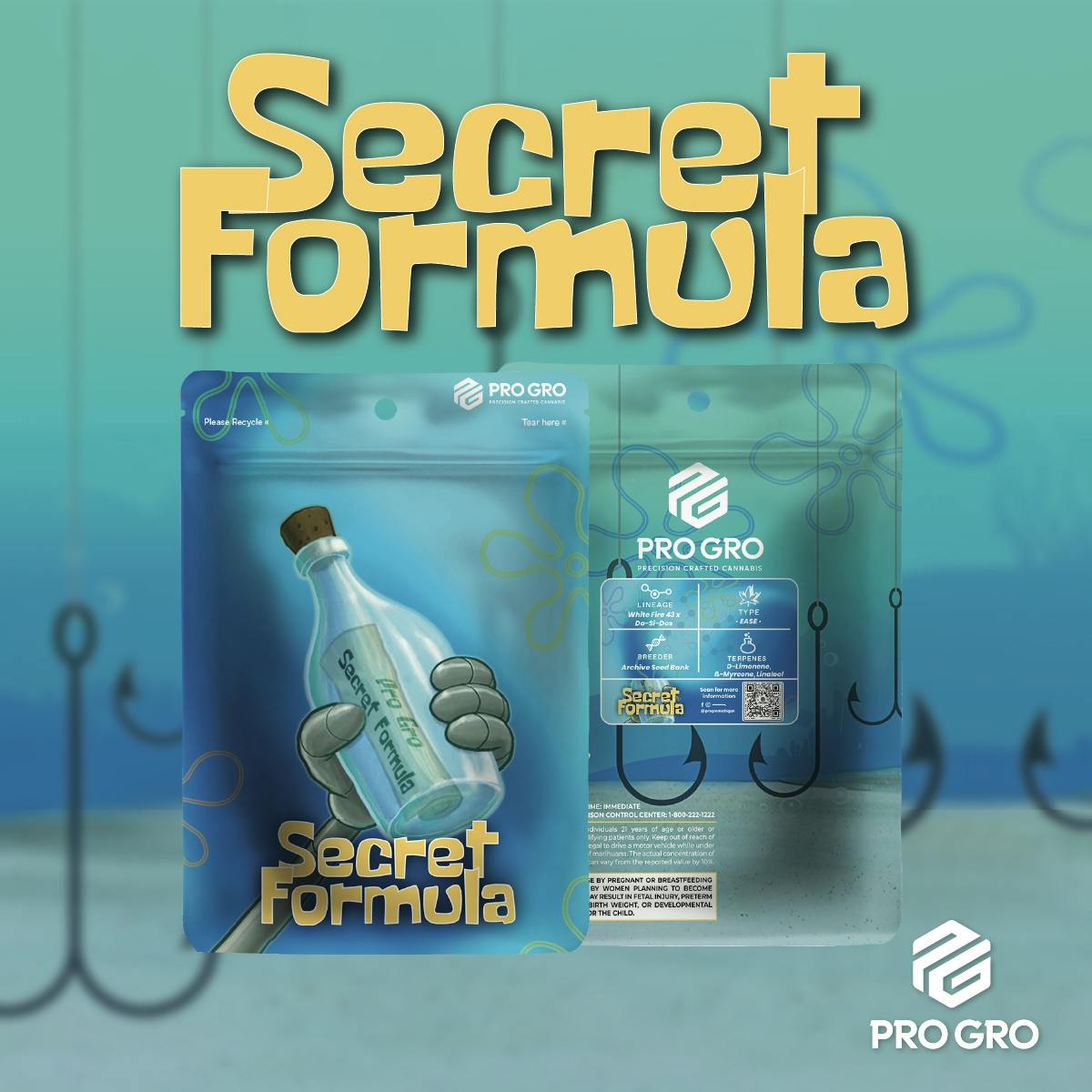 Photograph of product: Pro Gro - 3.5g Big Bud Prepackage - Secret Formula