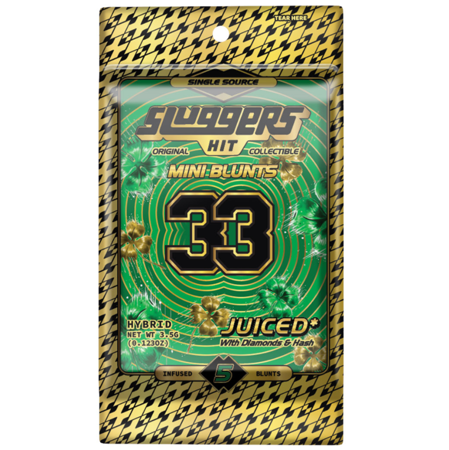 Photograph of product: 33 "Sluggers"  Diamond & au chocolat Infused PRJ Multipack 5 x .7g